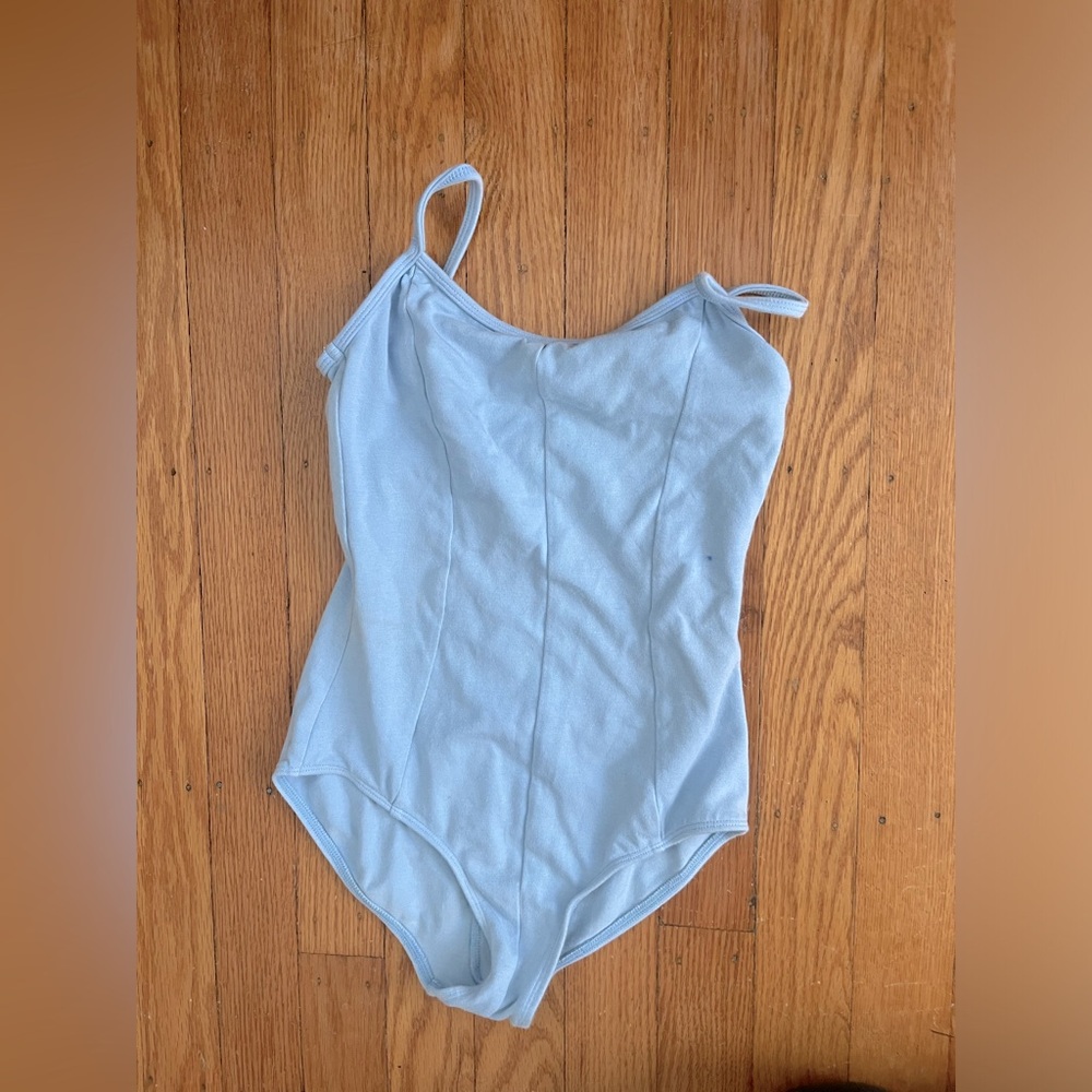 Girls Mirella leotard periwinkle